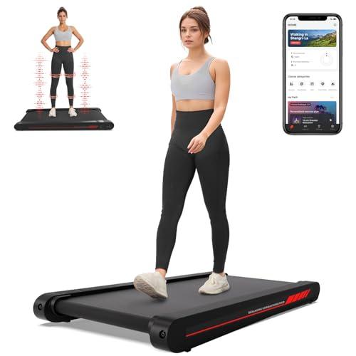 Sperax Walking Vibration Pad,Under Desk Treadmills for Home,4 in 1 Vibration Plate Exercise Machine,Portable Walking Pad with APP,350 Lb Capacity Multifunctional Treadmill Pro Max